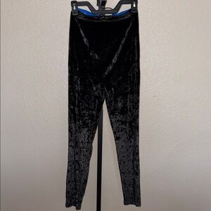 Yitty Black Velvet Leggings - NWOT
